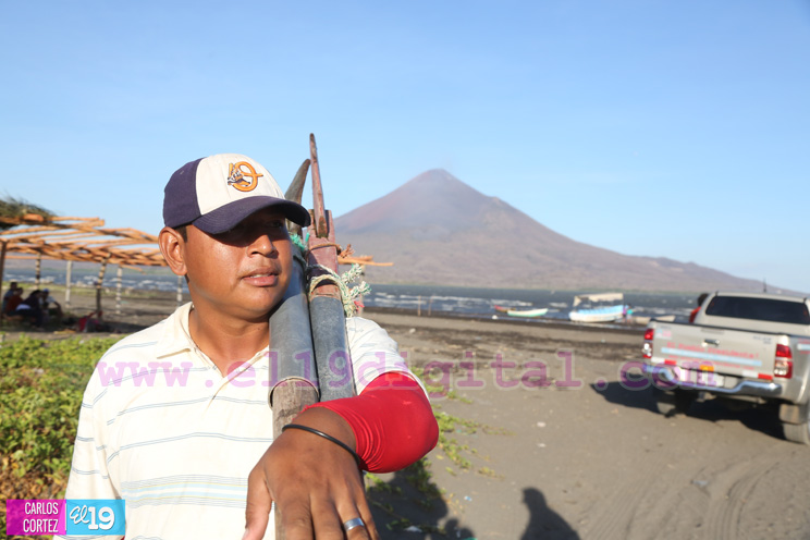 Vida cotidiana de comunidad de Momotombo se mantiene a pesar de actividad volc&aacute;nica